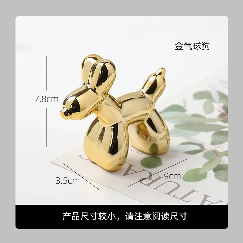 

Золотые керамические фигурки животных