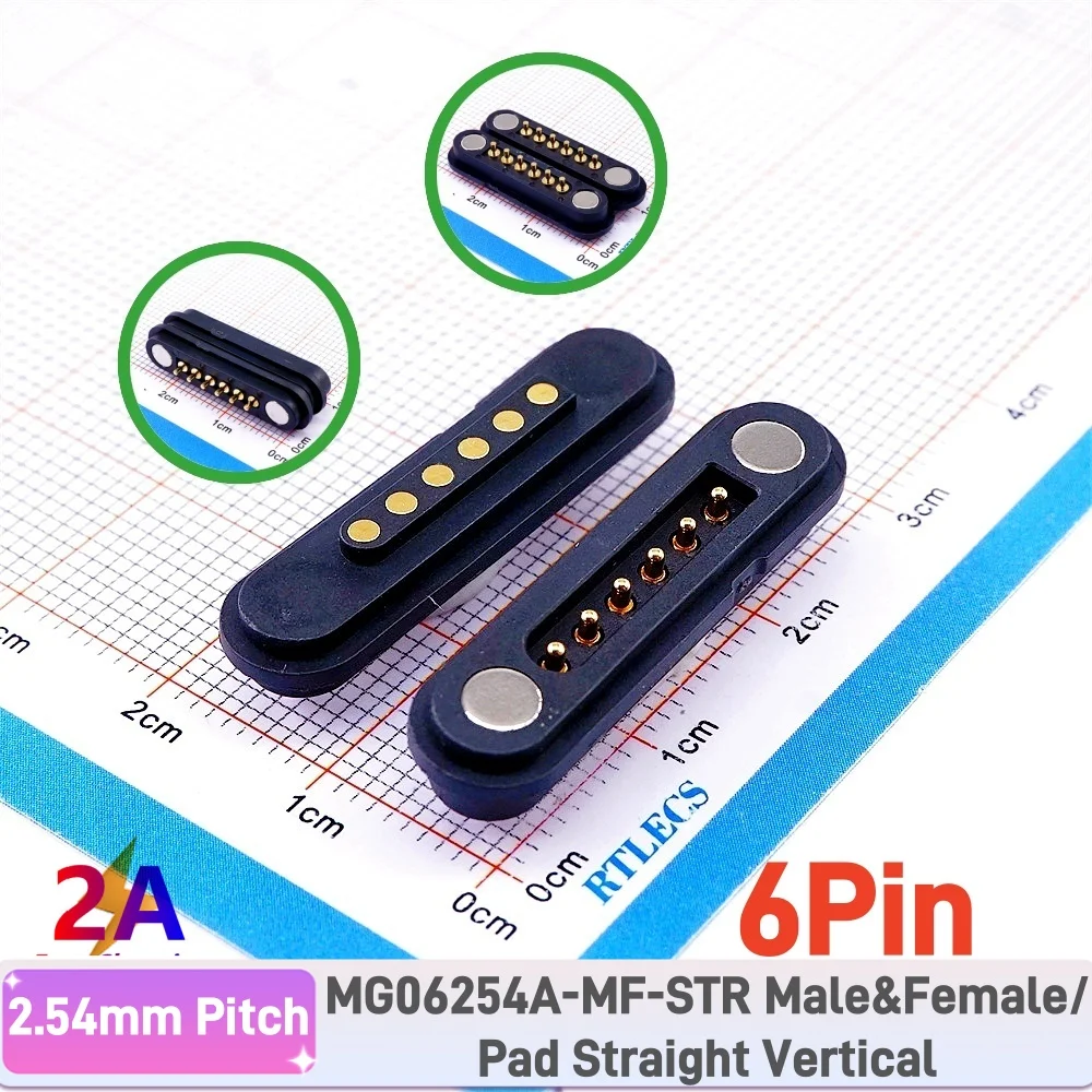 

Разъем Pogo Pin RTLECS MGxx25Ax 2,54 мм 2А для смарт-браслета