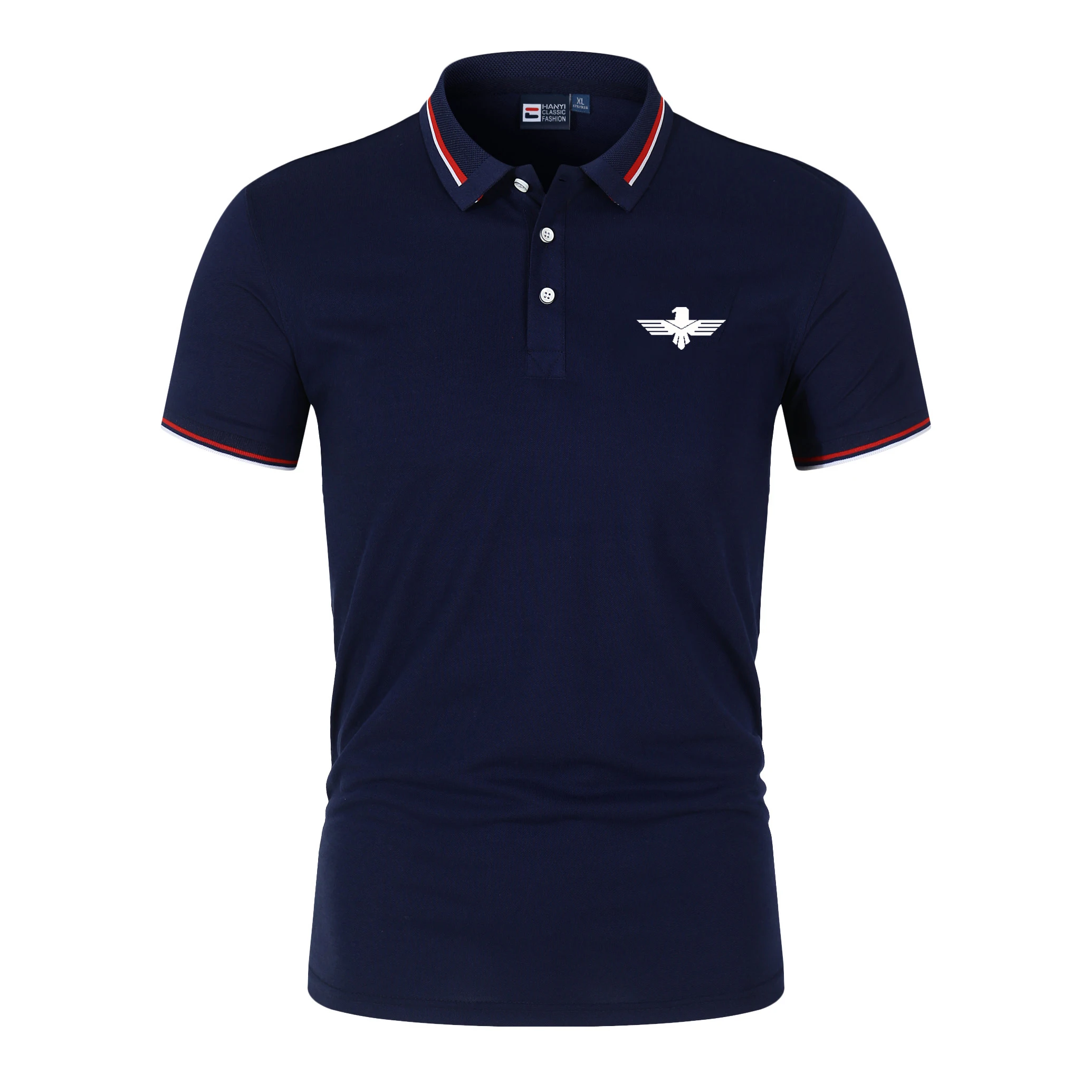 

Summer Men's T-Shirt Shirt Business Casual New Fashion Polo Shirt