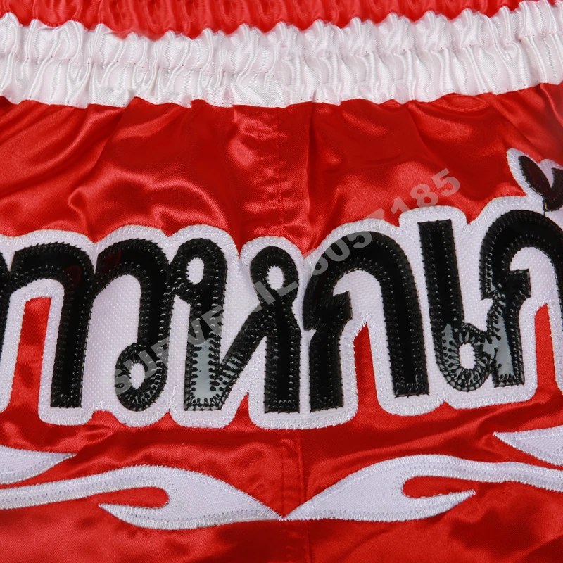 Short Muay Thai 2022 New Men's Boxing Pants Women Boy Girl Kickboxing Fighting MMA Shorts Sanda Training Grappling Bjj Trunks