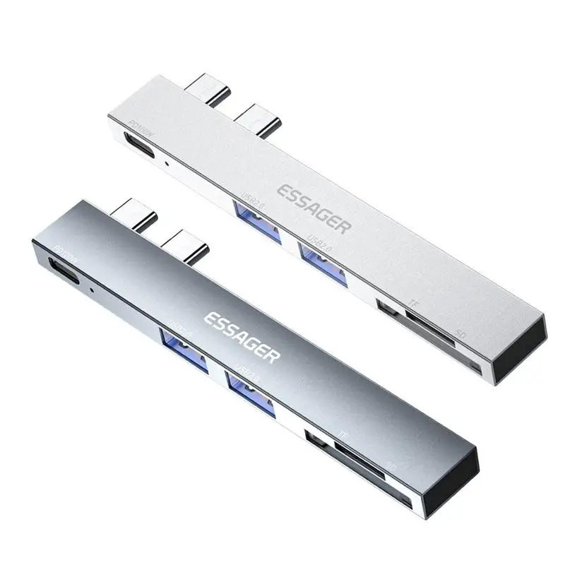 

USB-концентратор с 5 портами, 100 Вт, Тип C на Ethernet