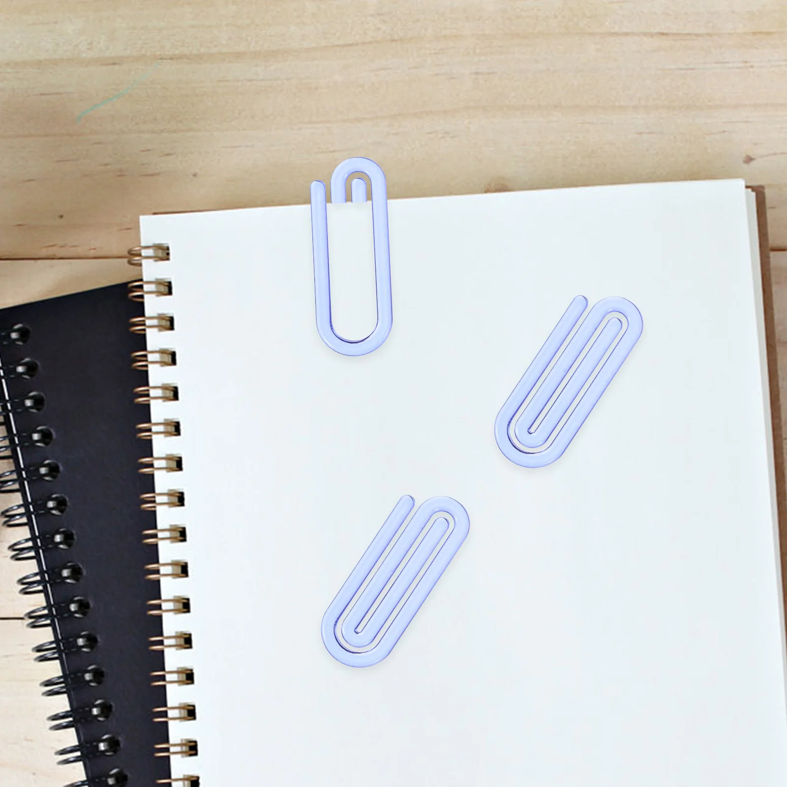 60 шт. большие скрепки для бумаг зажимы документов офисные папки милые маленькие