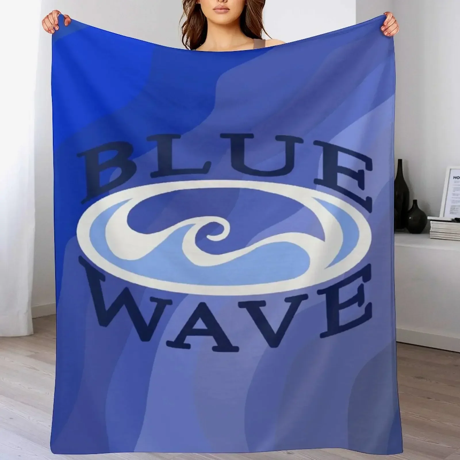 Одеяло для плавания и дайвинга Geneseo синее волнистое одеяло диванные покрывала