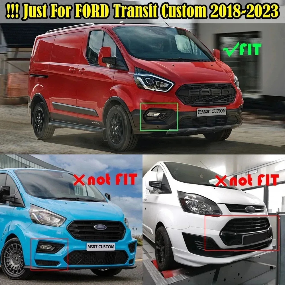 Фото Автомобильные аксессуары подходят для Ford Transit 2018 2019 2020 2021 2022, передняя решетка, решетка бампера без лампы, решетка бампера №2