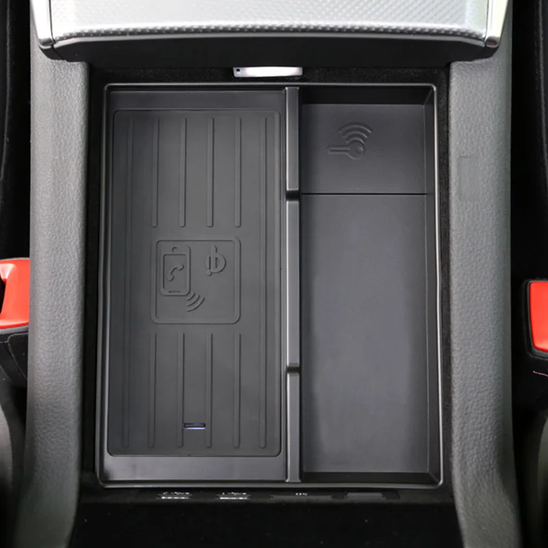 Автомобильная Беспроводная зарядная площадка 15 Вт для Audi A7 4K8 RS 7 Sportback A6 C8 4K 2019 ~ 2022