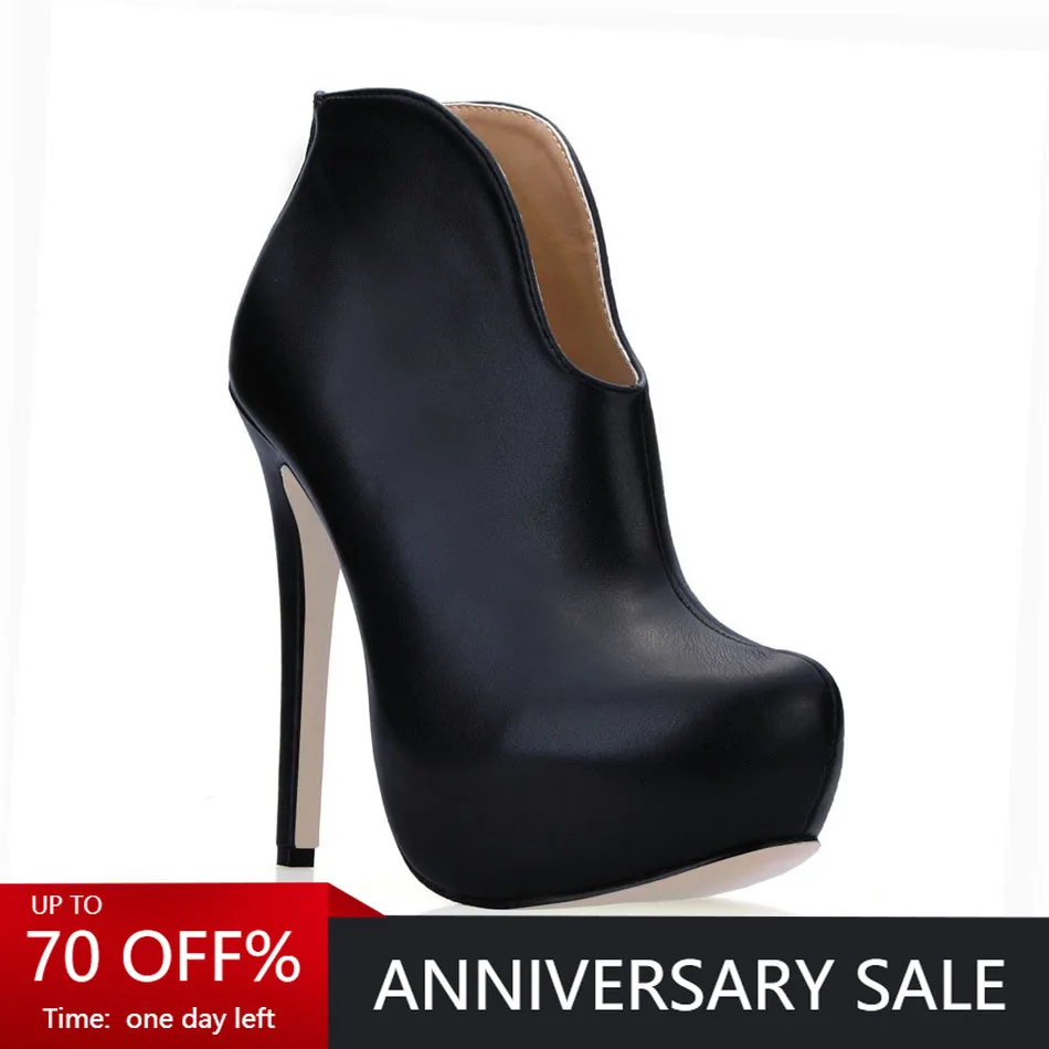 

CHMILE CHAU Sexy Party Ankle Boots Women Stiletto High Heel Bottes cheville Femmes Chaussure Femme Talon Tobillo Botas 3463BT-i1