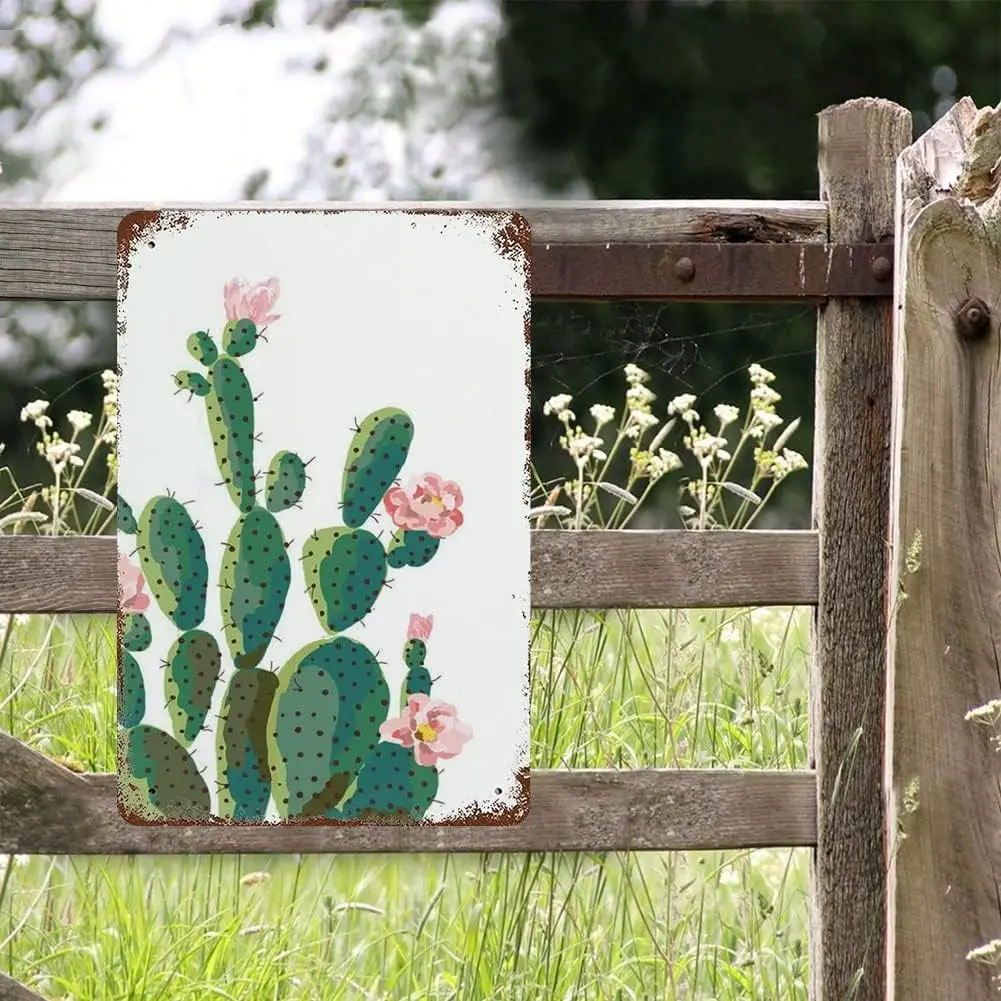 Металлическая вывеска Початок каждого дня с благодарным сердцем винтажные