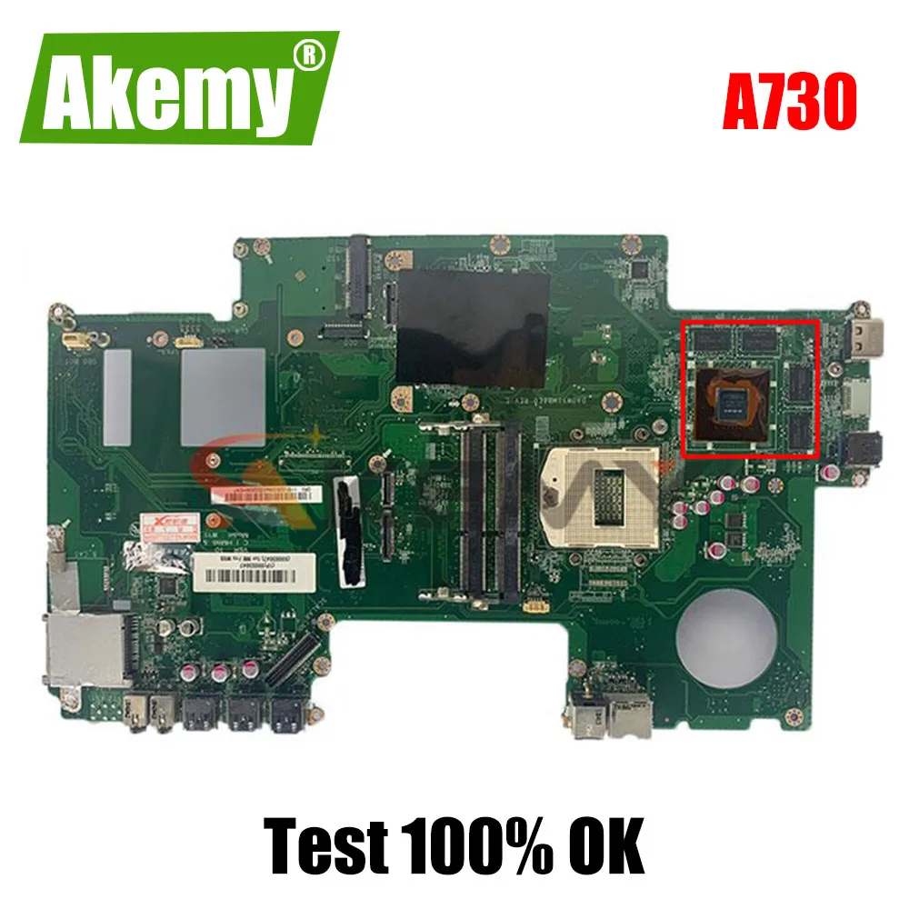 

Материнская плата для Lenovo A730 AIO CIHM86S1 DA0WY1MB8E0, 100% протестированная, полностью работает