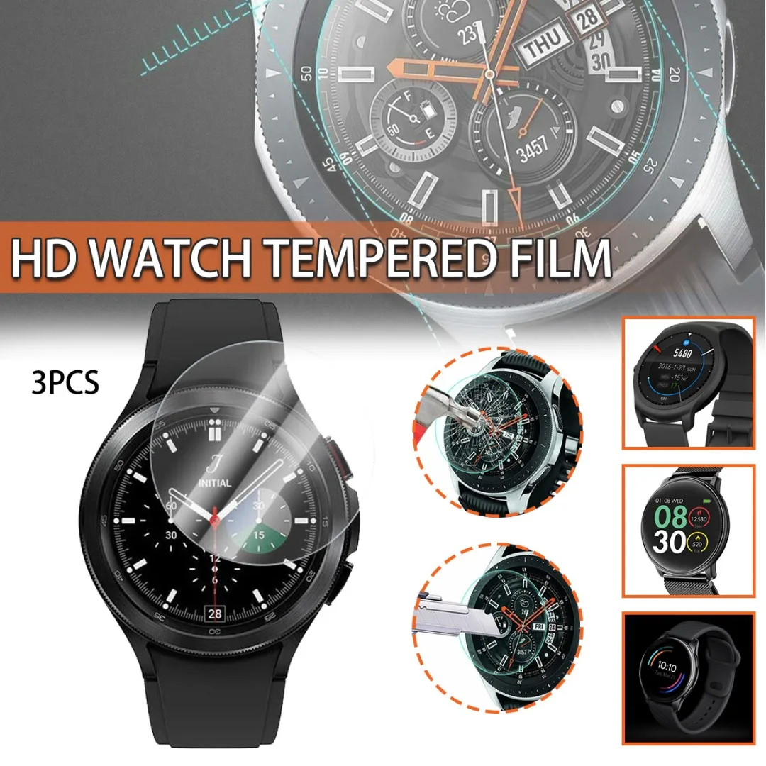

3 шт., защитные очки для смарт-часов Samsung Galaxy Watch 40/44/45 мм