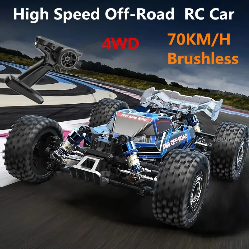 

2.4G RC Car Brushless 4WD 43mph Electric High Speed Off-Road Remote Control Drift Toys For Children Racing VS 184016