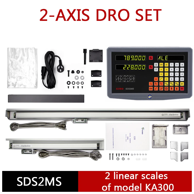 

SINO 2-осевой комплект DRO SDS2MS