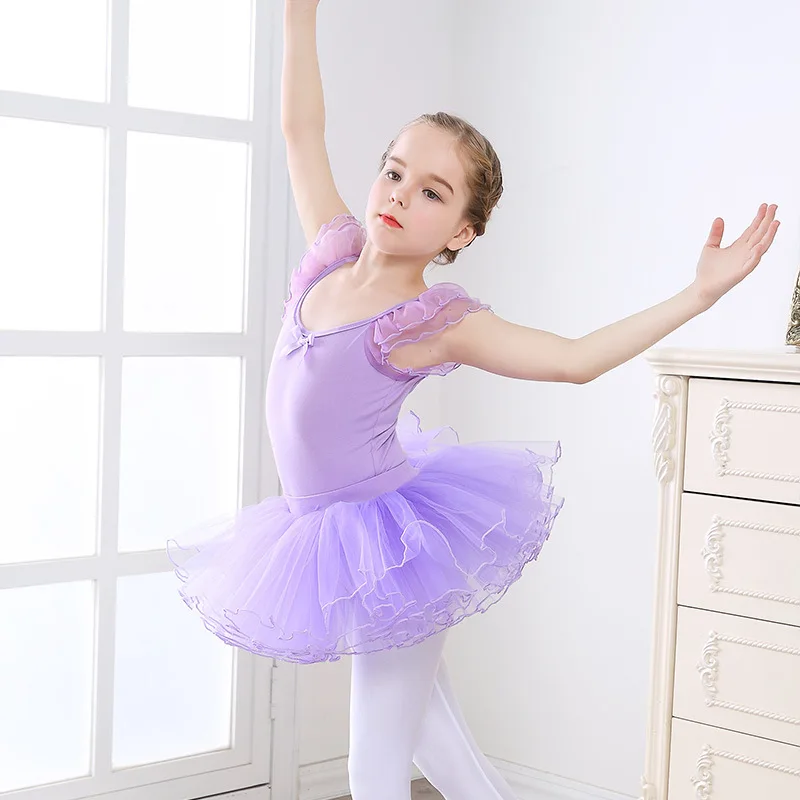 Балетное Платье Для Детей Пузырь Юбка Туту Девушки Сцена Производительность