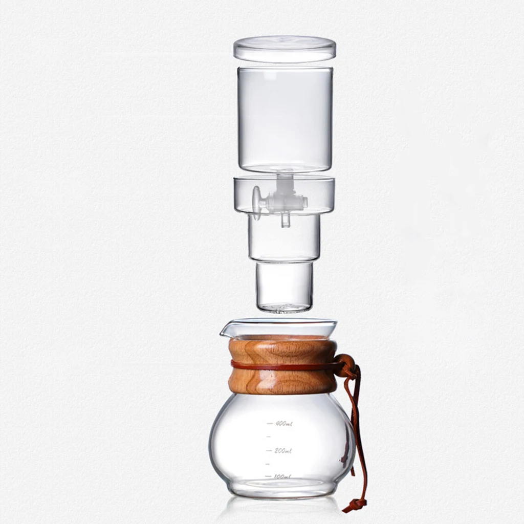 

High Borosilicate Glass Ice Brew Coffee Machine Coffee Utensils for Kitchen