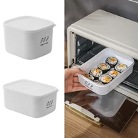 refrigerator fresh keeping box food grade miscellaneous grains rice sub packaging box microwave oven special lunch box heating