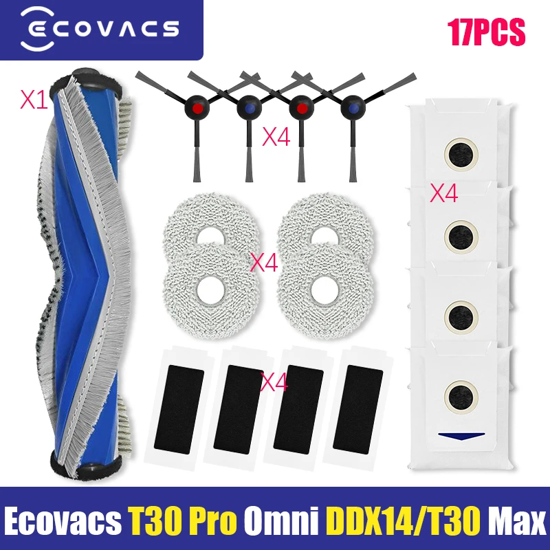 

Запасные части для робота-пылесоса ECOVACS T30