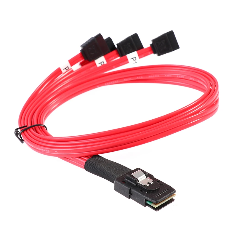

Кабель SAS SATA Mini-SAS SFF-8087 36P к 4 SATA 7P, кабель для жесткого диска, провод для передачи данных, сетевой кабель связи, новинка