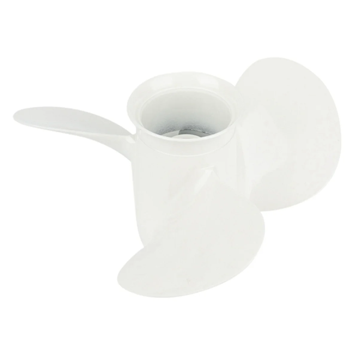 664-45952-00-EL 9 7/8x14 алюминиевый лодочный подвесной Пропеллер для Yamaha 20-30HP Белый 10