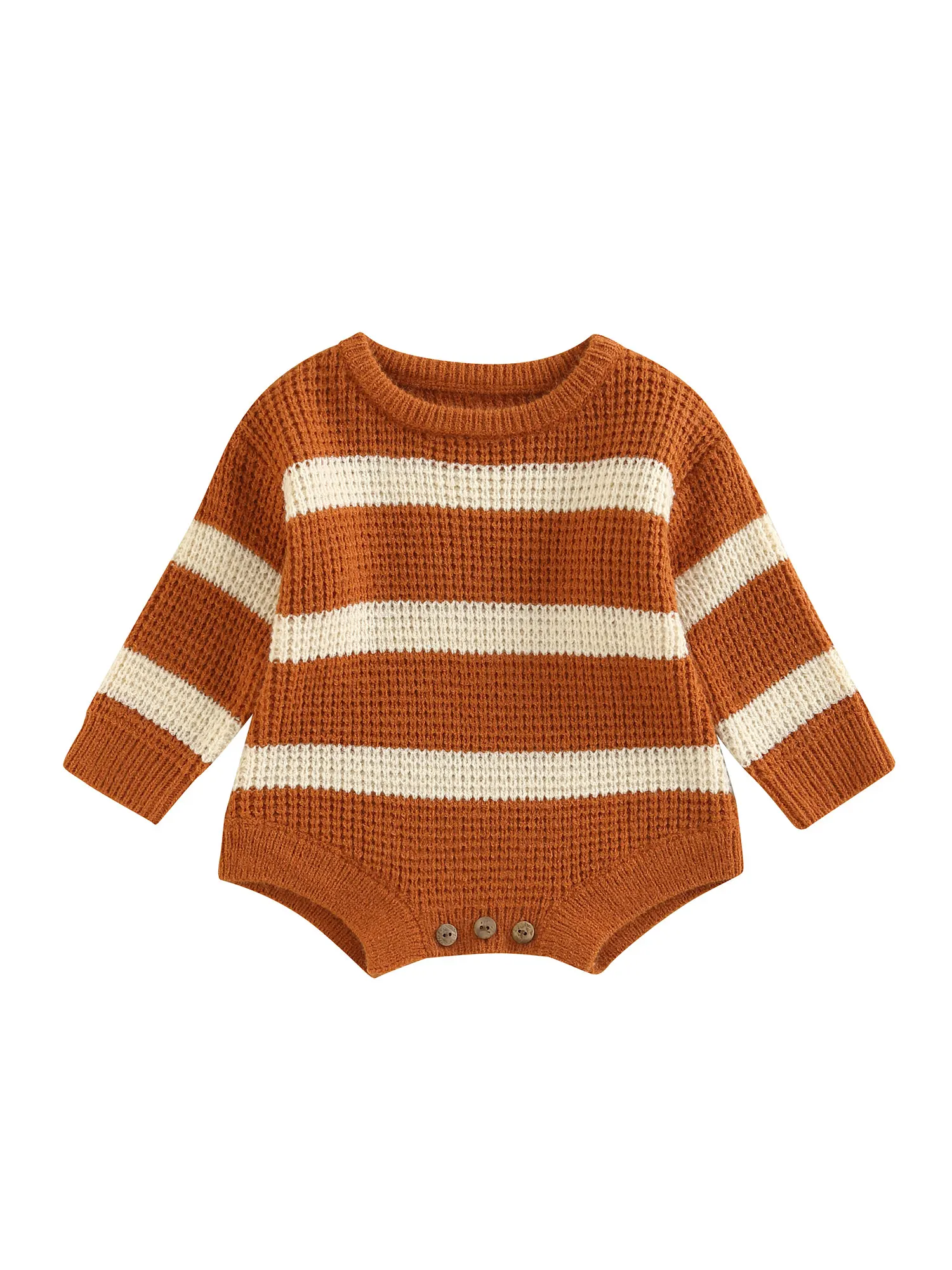 

Txlixc Baby Girl Boy Sweater Bodysuits Knitted Oversized Pullover Sweatshirt Romper Jumpsuist Warm Fall Winter Clothes Outfit