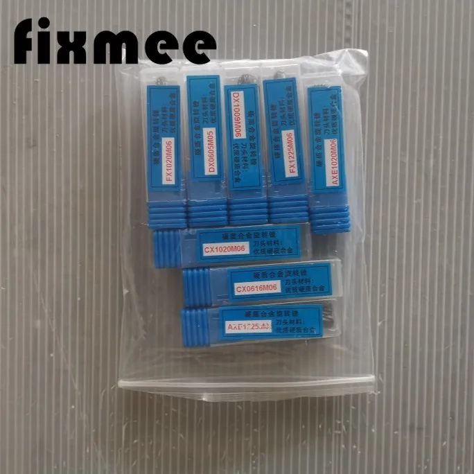 8 Pcs/set 6mm-12mm Tungsten Carbide Burr Bit CNC Engraving 1/4&quot Rotary Cutter Files Hot Sale |