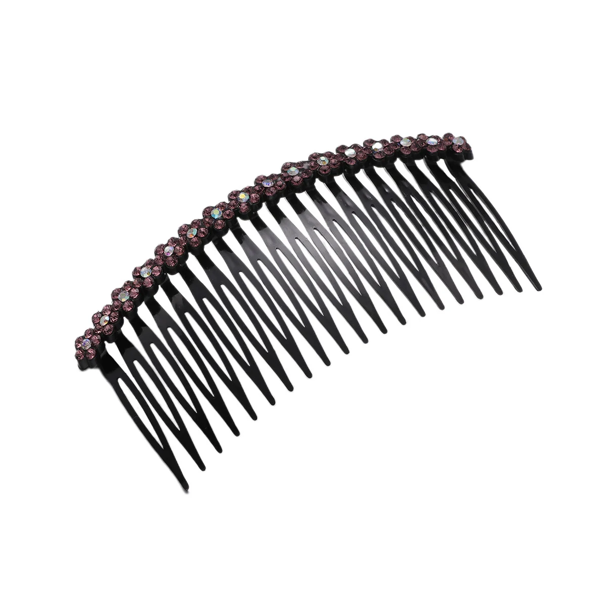 

2 Pcs Hair Clips Girls Wedding Accessories Plum Bridal Comb Headdress Bride
