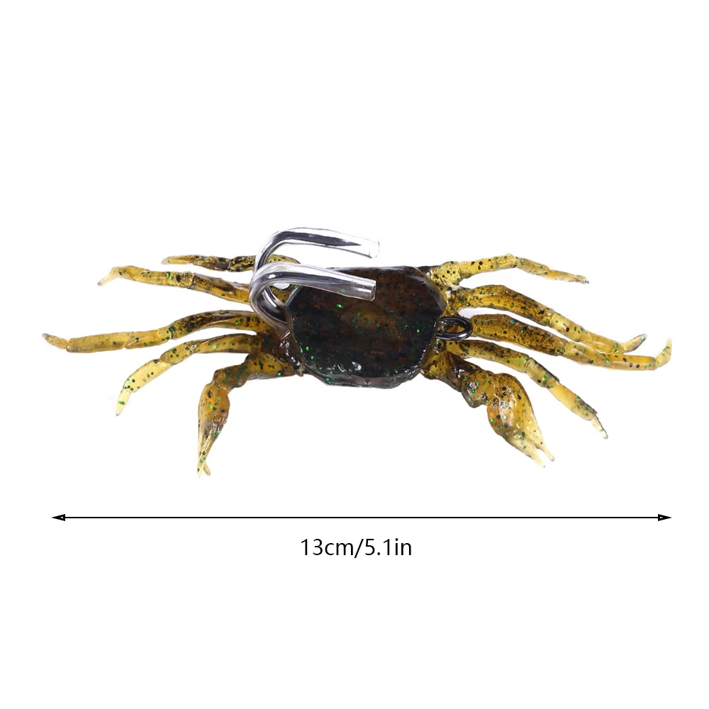 Мягкая рыболовная приманка в форме краба силиконовые рыболовные приманки с