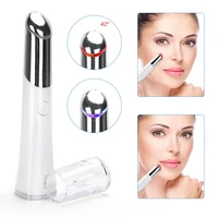 electric vibration eye massager eyes care device dark circle removal machine puffiness removal 2 in 1beauty mini eye massage pen
