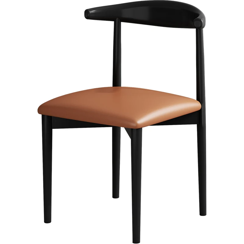 

leather Soft Dining chair individual armchair Antique scandinavian dining chairs Dresser mueble comedor dining room furniture