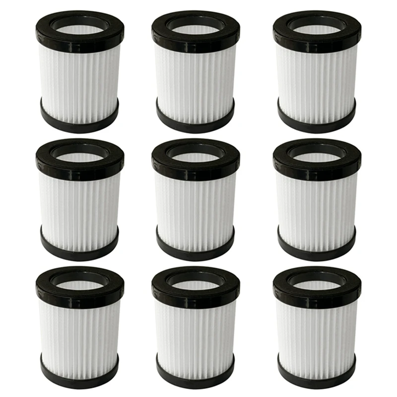 

9 Pack HEPA Filter For Moosoo XL-618A Wireless Vacuum Cleaner Parts Filter HEPA Elements Accessories