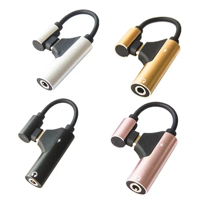 

Type-c To 3.5mm Headphone Adapter Cable, Elbow TYPEC Adapter Audio Cable, Only Supports Charging and Listening To Songs