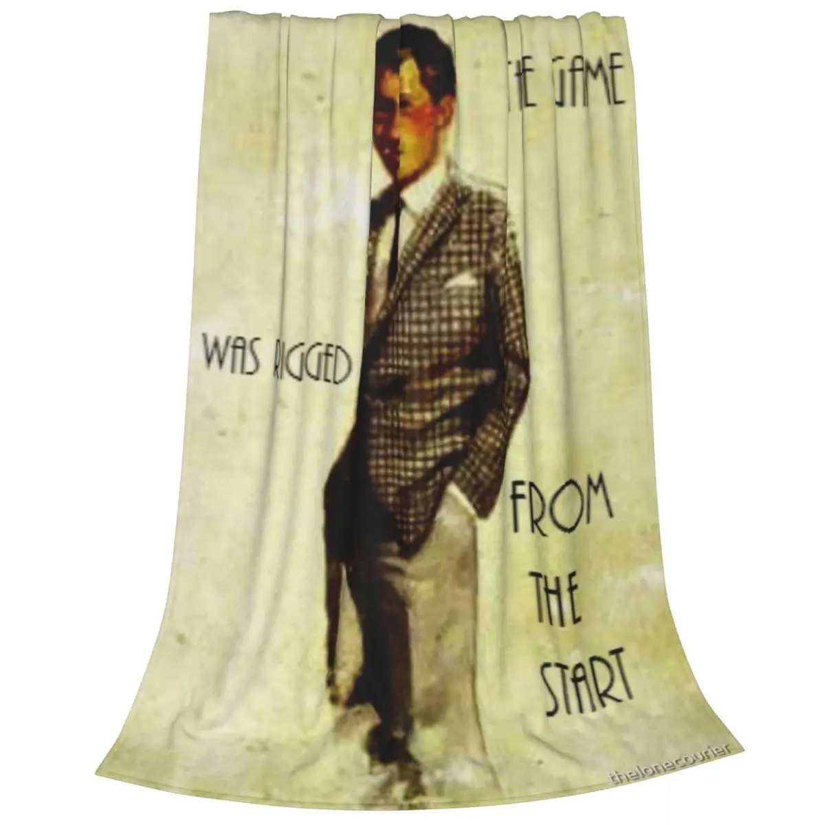 New Vegas Benny-плед был зазубрирован с начального одеяла покрывало на кровать