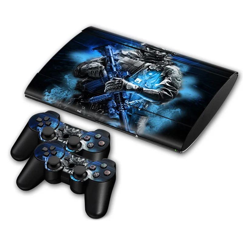 Новинка Виниловая наклейка для игры накладка на лицевую панель набор PS3 супер