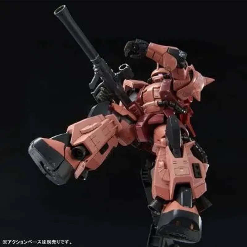 Фото Коллекционная сборная модель Bandai Gunpla PB Limited Edition RG 1/144 HIGH MOBILITY TYPE ZAKUII, игрушки для мужчин, подарки на Рождество №5