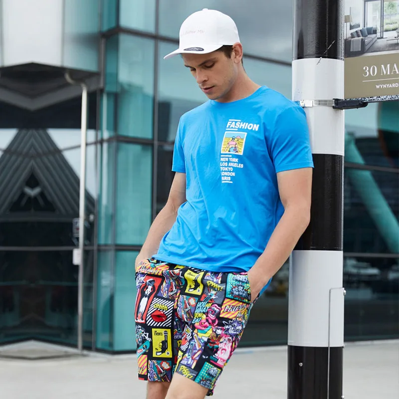 

Мужские быстросохнущие трусы-боксеры Gailang, спортивные штаны для активного отдыха, пляжный купальник, пляжные шорты XXXL