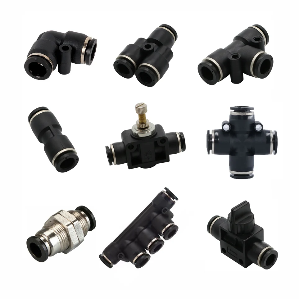 

Быстроразъемный пневматический быстроразъемный штуцер для шланга, 4 мм, 6 мм, 8 мм, 10 мм, 12 мм, 16 мм