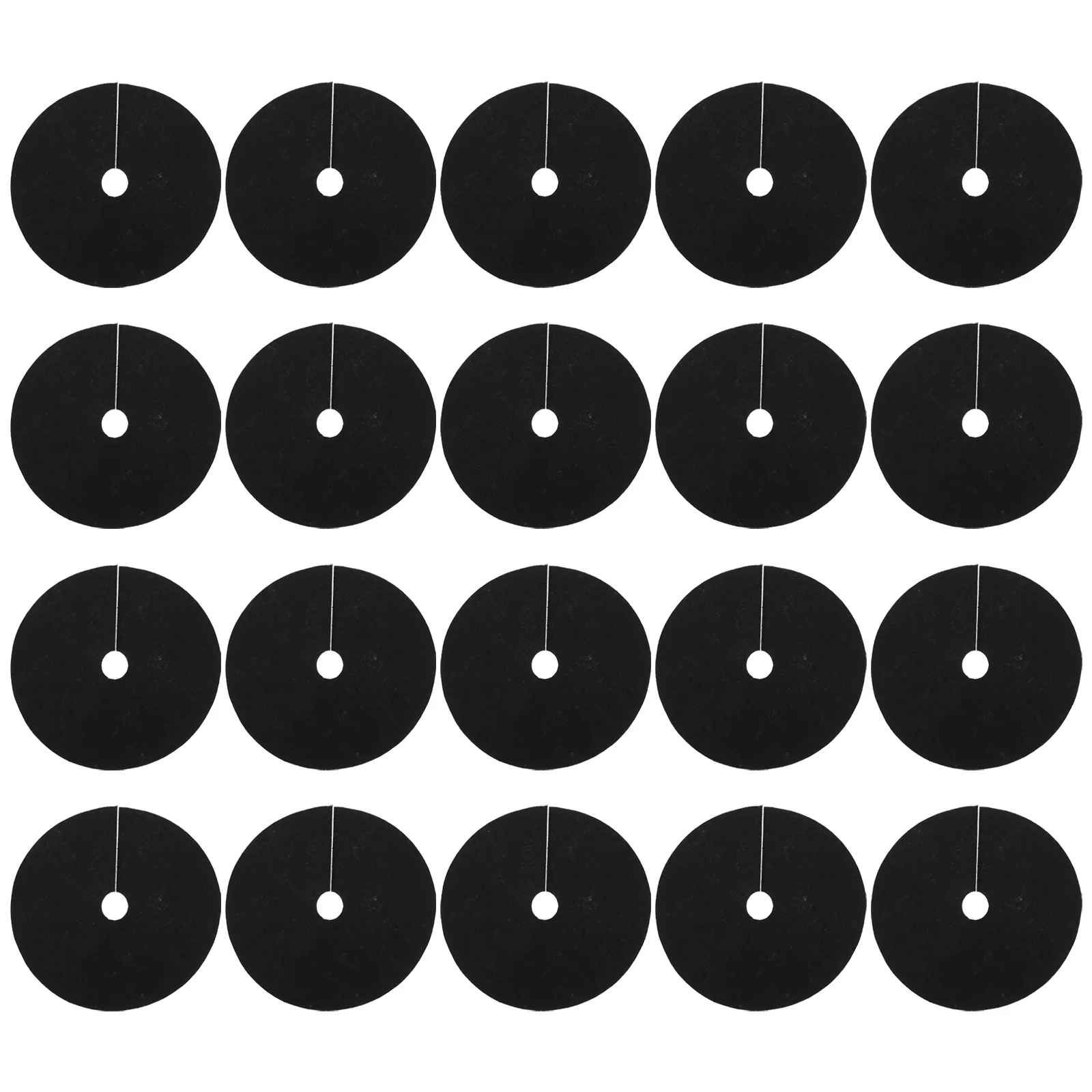 20 шт. наземная ткань кольцо для управления деревом нетканая защитная накладка