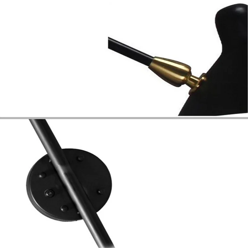 

Nordic Design Black Tripod Floor Lamp for Ing Lamp Loft Industrial lights Bedroom Decor Living Room Adjustable Stand