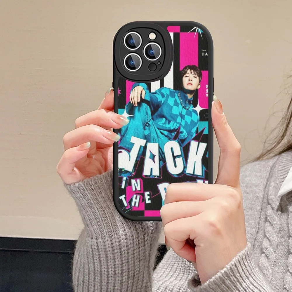 J-Hope -Arson Phone Case Hard Leather For iPhone 14 13 12 Mini 11 14 Pro Max Xs X Xr 7 8 Plus Fundas