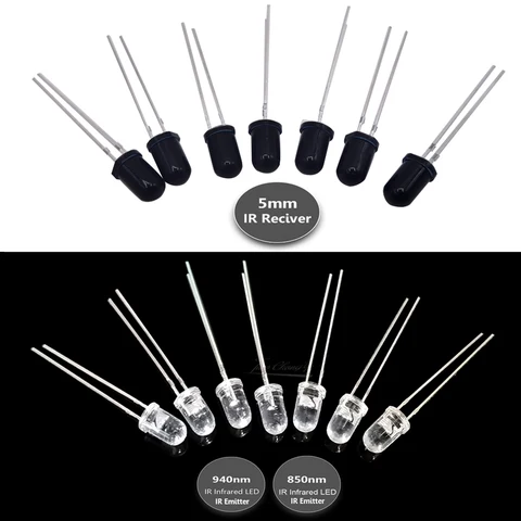 TiaoChongYi F5MM IR LED ИК-светодиоды 850/940 нм