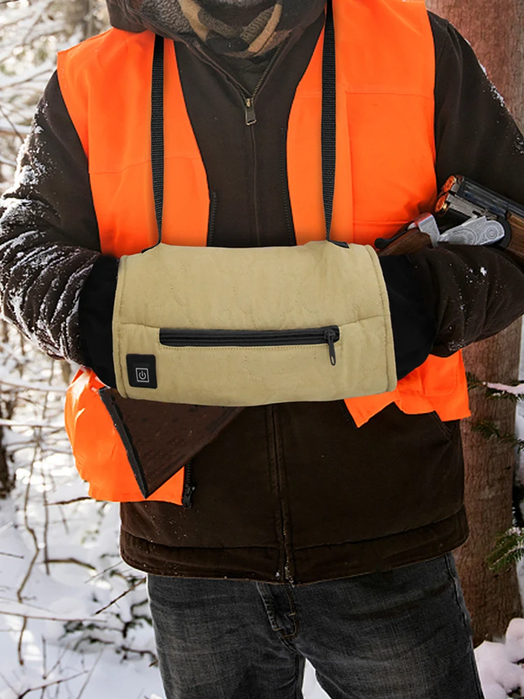 Чехол с подогревом зарядка через USB муфта для рук 3-ступенчатый контроль