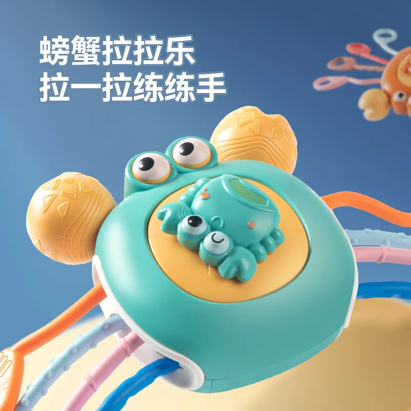 

Развивающая сенсорная игрушка Монтессори, детская игрушка 0-12 месяцев, тянущаяся нить, обучающая сенсорная игрушка для маленьких мальчиков ...