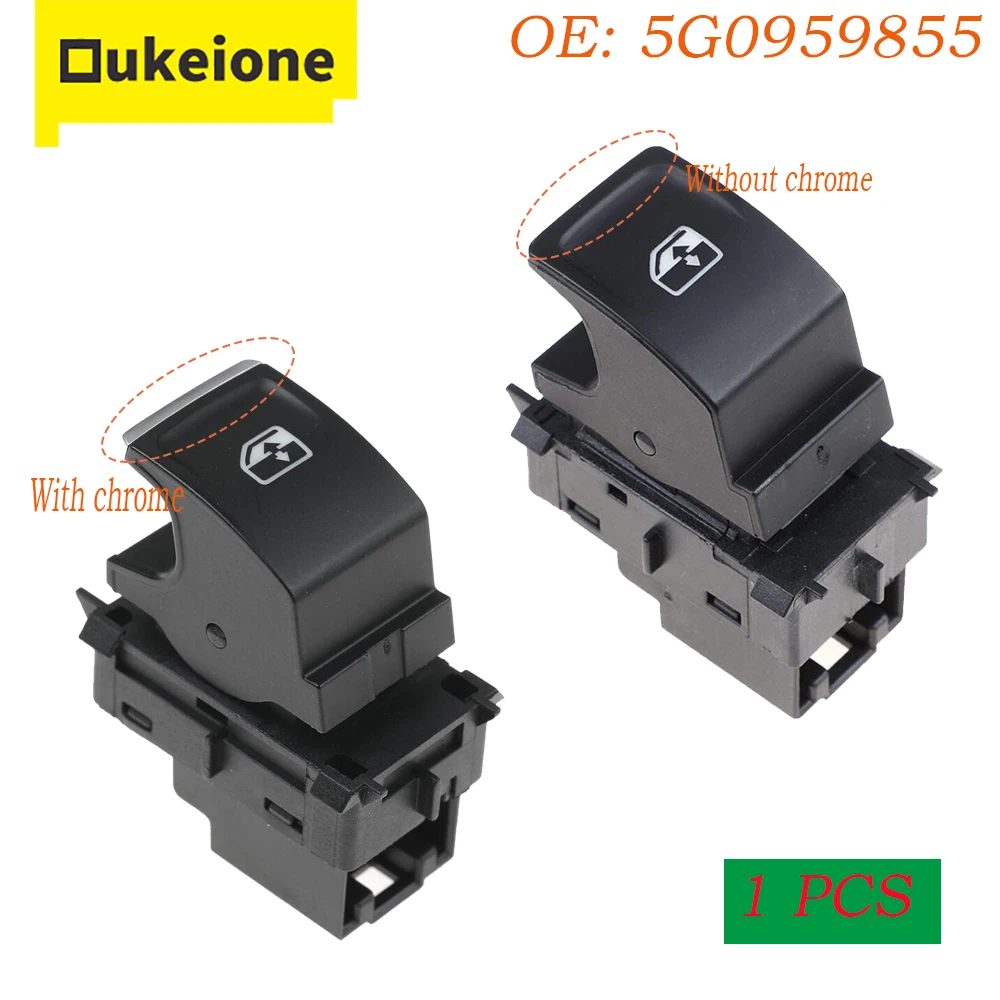 

5G0959855G 5G0959855M 5G095985 5 кнопки стеклоподъемника для VW Volkswagen Golf Passat B8 Tiguan Touran Автозапчасти для автомобилей