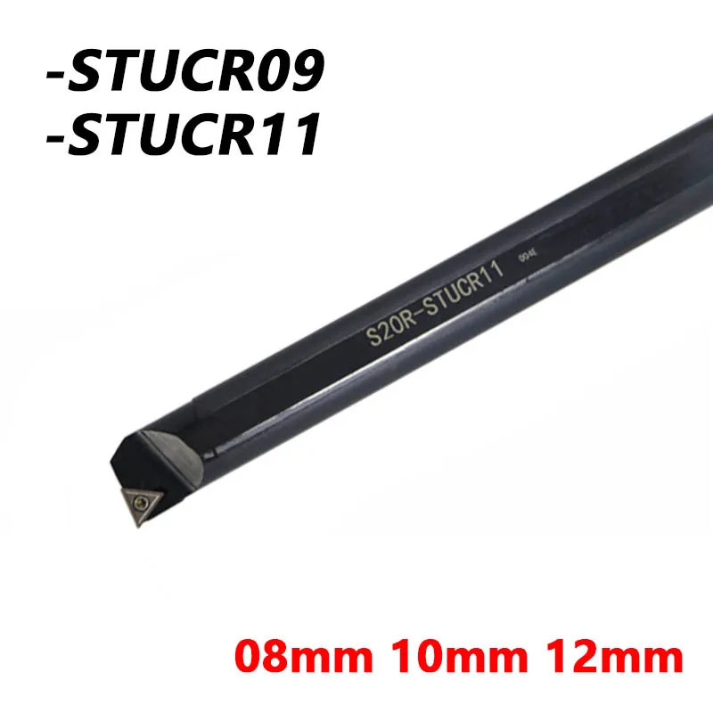 

S10K-STUCR09 S12M-STUCR11 CNC Internal Turning Tool Holder Lathe Cutting Machine STUCR STUCR09 Metal Tool for TCMT Inserts