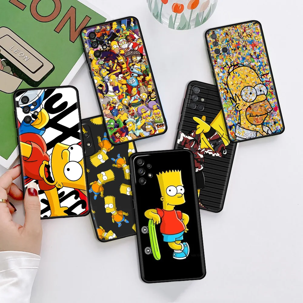 

Cartoon Homer Simpsons Case For Samsung Galaxy A12 A51 A52 A51 A32 A71 A21s A31 A02s A72 A22 A42 A02 A13 A41 A03s Phone Cover