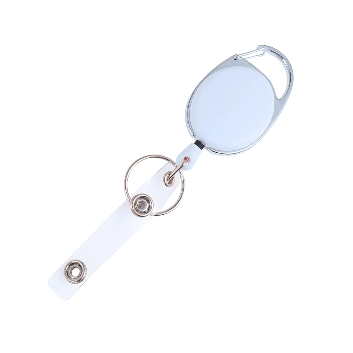

10Pcs Badge Holder Durable Practical Badge Reel Swivel Clip for Badge Men