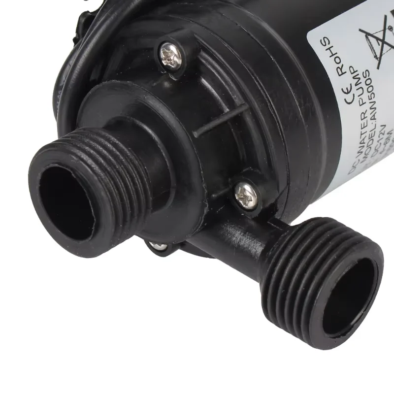 Погружной насос Супер тихий портативный бесщеточный двигатель 12 В постоянного