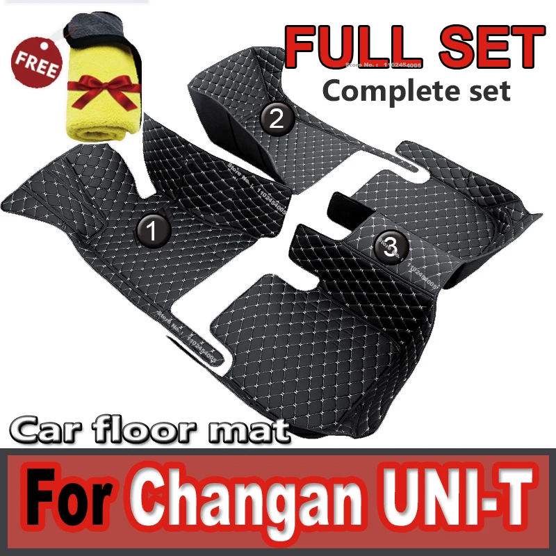 

LHD Car Floor Mats For Changan UNI-T UNIT 2020 2021 2022 2023 2024 Carpet Protect Accessories Rugs Foot Pad Auto Parts Covers