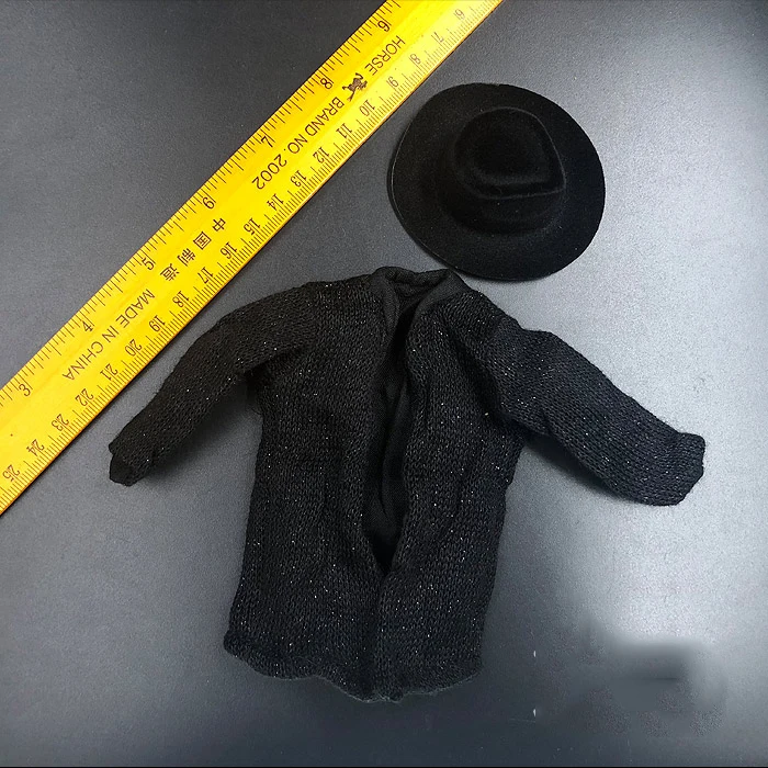 

Hottoys HT 1/6 Michael Jackson Hat Coat Model Accessories Fit 12'' Action Figures In Stock Collectible