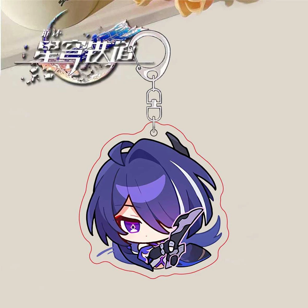 Honkai: Star Rail Acheron брелок аниме игровые аксессуары рюкзак кулон реквизит значок