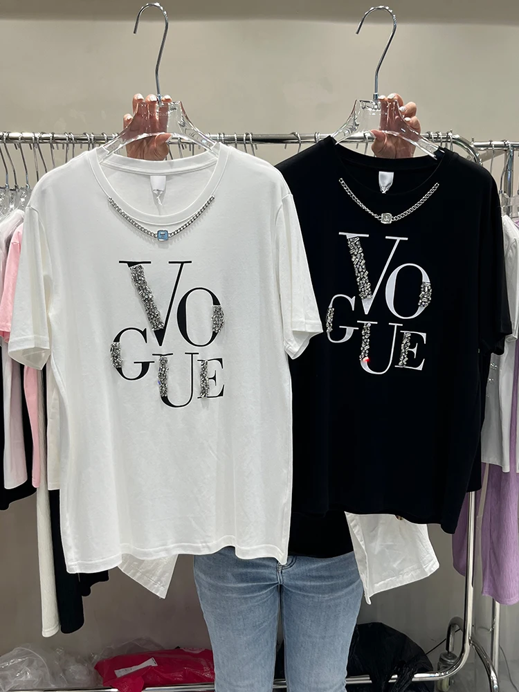 

Женская футболка с коротким рукавом и круглым вырезом, из чистого хлопка