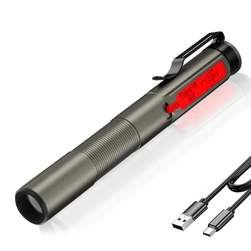 

Emergency Pen Light Handy First Aid Work Inspection LED Flashlight Professional Torch Lamp Doctor Nurse Pen Lighting New